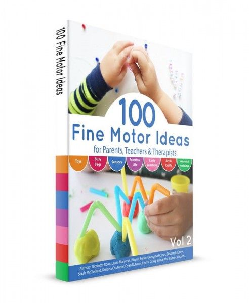 100 Fine Motor Ideas for parents, teachers and therapists