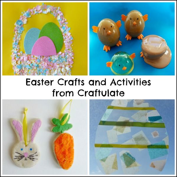 Easter Crafts and Activities from Craftulate