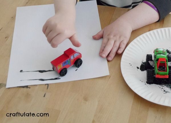 Writing the Alphabet with Vehicles - kids will love this letter formation activity!