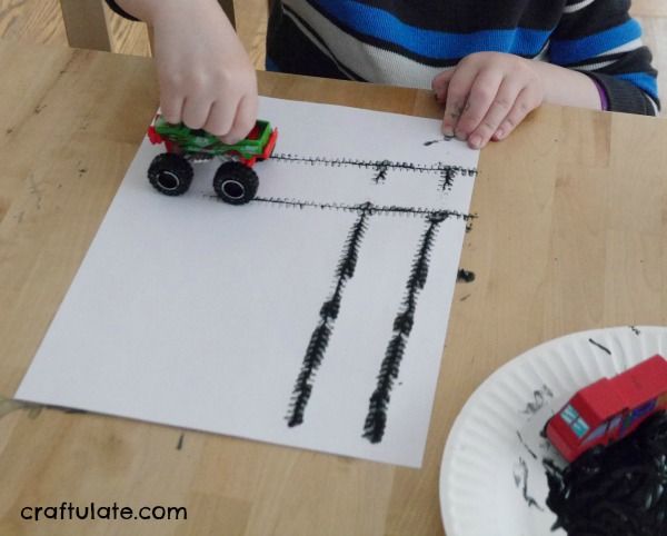 Writing the Alphabet with Vehicles - kids will love this letter formation activity!