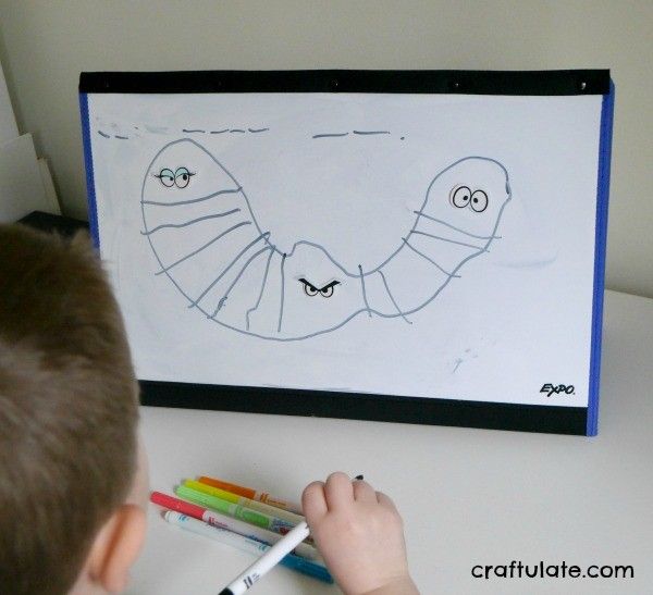 Googly Eyes Drawing Prompt for Preschoolers - help kids to get creative!