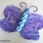 Egg Carton Butterfly Craft