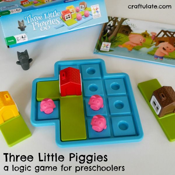 Three Little Piggies - a logic game for preschoolers