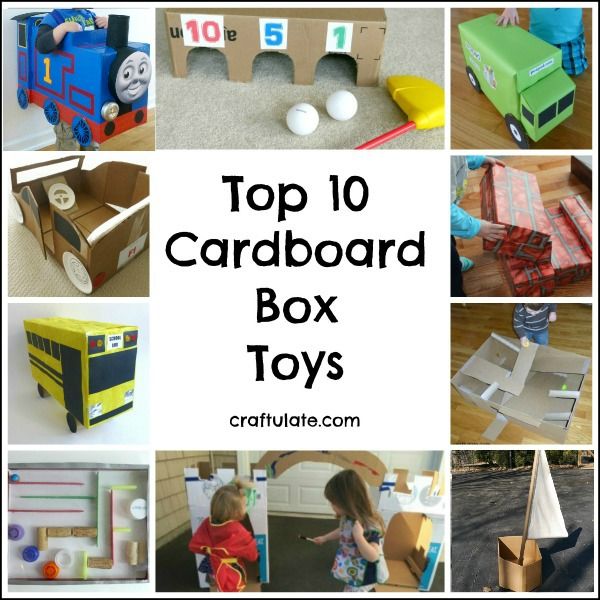 Top 10 Cardboard Box Toys that kids will love!