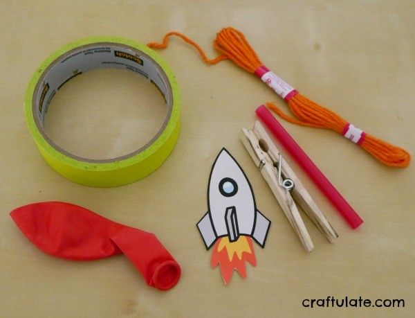 Balloon Rockets - a classic activity that kids will love!