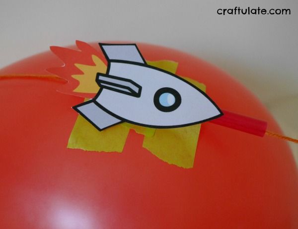 Balloon Rockets - a classic activity that kids will love!