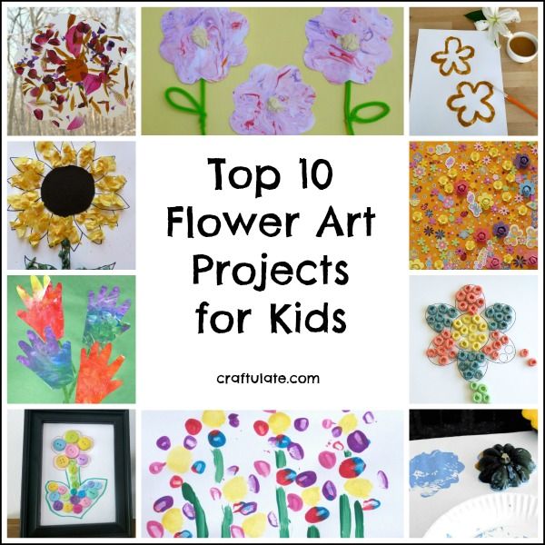 Top 10 Flower Art Projects for Kids