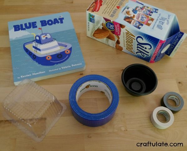 Milk Carton Boat - a fun craft that kids will love!