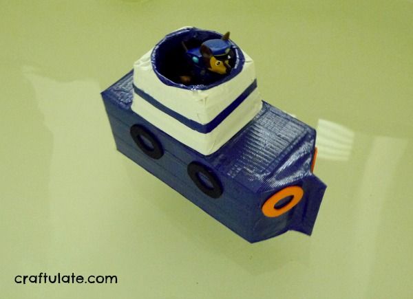 Milk Carton Boat - a fun craft that kids will love!