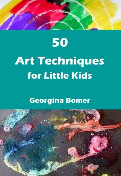 50 Art Techniques for Little Kids - the book