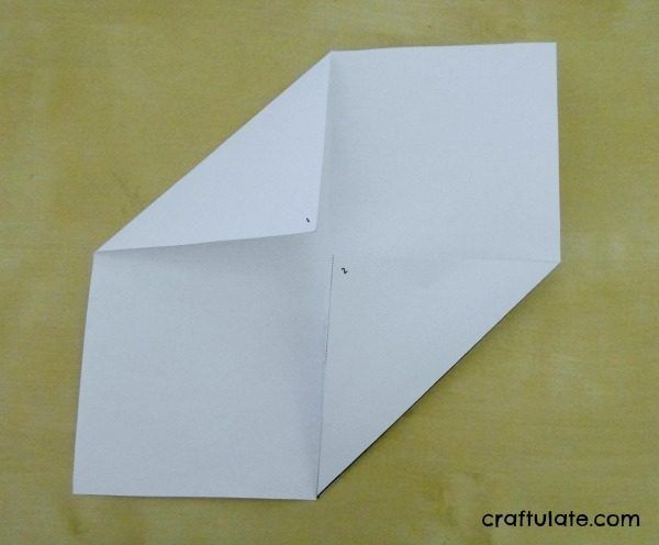 Origami Sailboat Card - kids can decorate it for Father's Day!