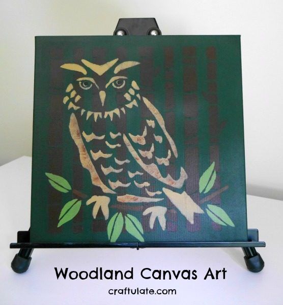 Woodland Canvas Art
