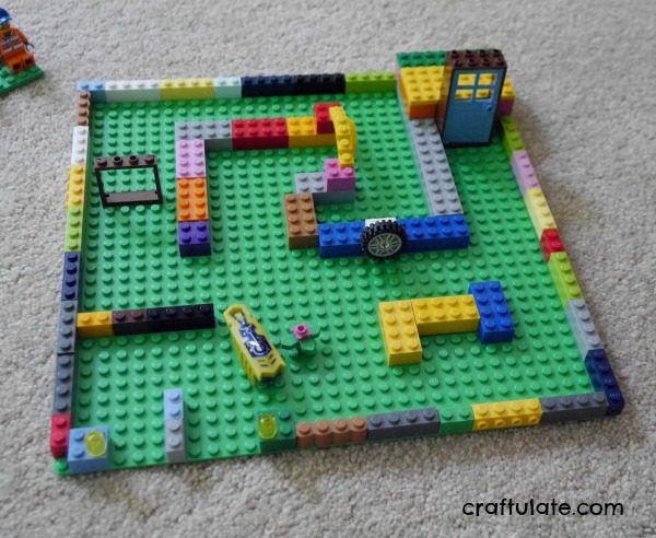 LEGO Maze for Hexbugs - a cool building project for kids