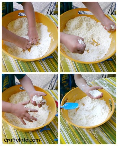 Letter Hunt in Sensory Dough