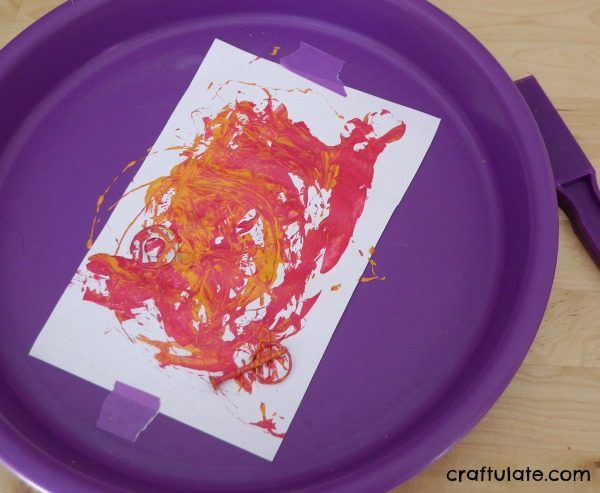 Magnet Painting - a fun process art activity for kids