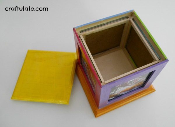 Painted Frame Gift for Kids to Make