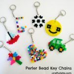 Perler Bead Key Chains