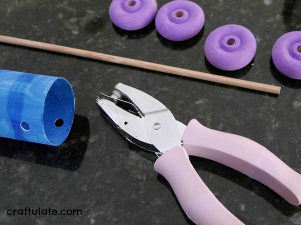 Cardboard Tube Cars - a fun craft for kids to make - and race!