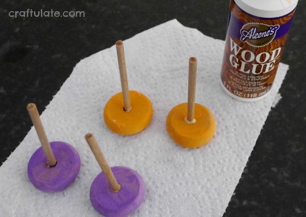 Cardboard Tube Cars - a fun craft for kids to make - and race!