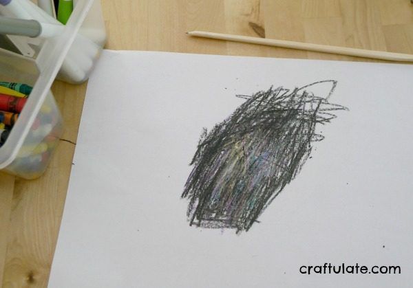 DIY Scratch Art - a fun art technique for kids