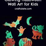 Glowing Halloween Wall Art for Kids