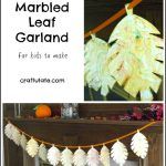 Marbled Leaf Garland