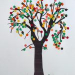 Punched Paper Tree Collage