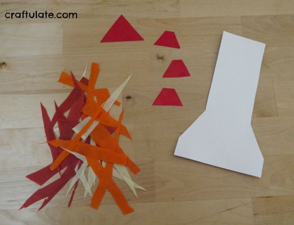 Rocket Art for Kids - kids can whooosh into space with this cool art project!