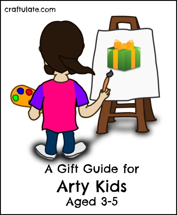 Gift Guide for Arty Kids Aged 3-5 - so much creative inspiration for your little ones!