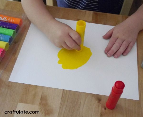 Introducing Kwik Stix - quick drying mess free paint sticks!