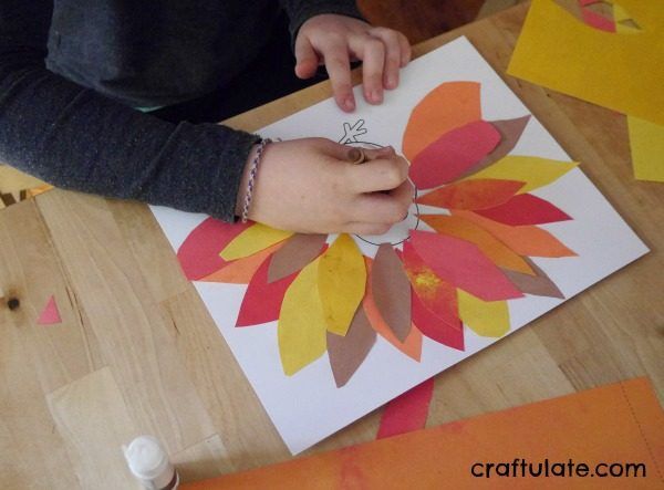 Thanksgiving Placemats For Kids To Make - with free printable
