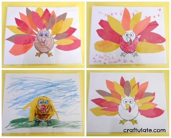 Thanksgiving Placemats For Kids To Make - with free printable