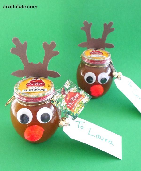 Reindeer Honey Jar Gifts - the perfect festive gift for gourmet home cooks!