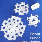 Paper Punch Snowflakes