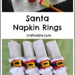 Santa Napkin Rings