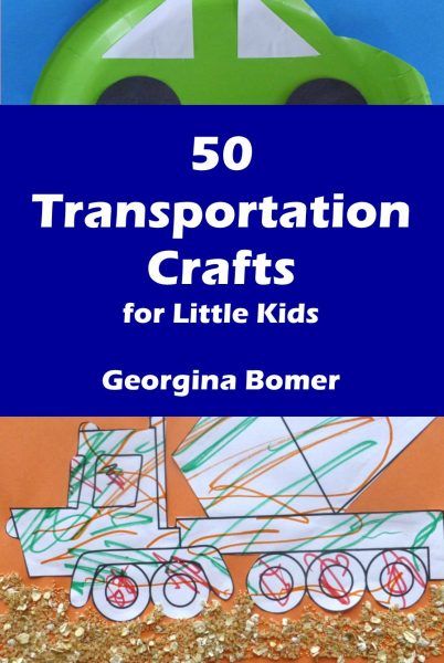 50 Transportation Crafts for Little Kids - the book