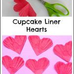Cupcake Liner Hearts