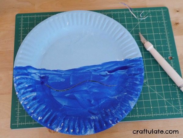 Paper Plate Boat Scene - Craftulate