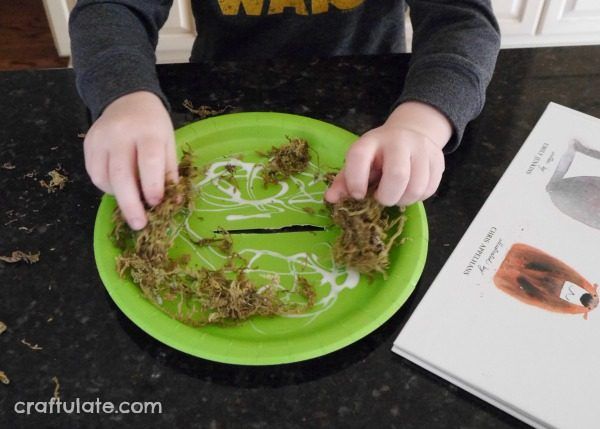 Paper Plate Groundhog Craft - a cute craft for kids to make