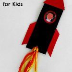 Rocket Bookmark for Kids