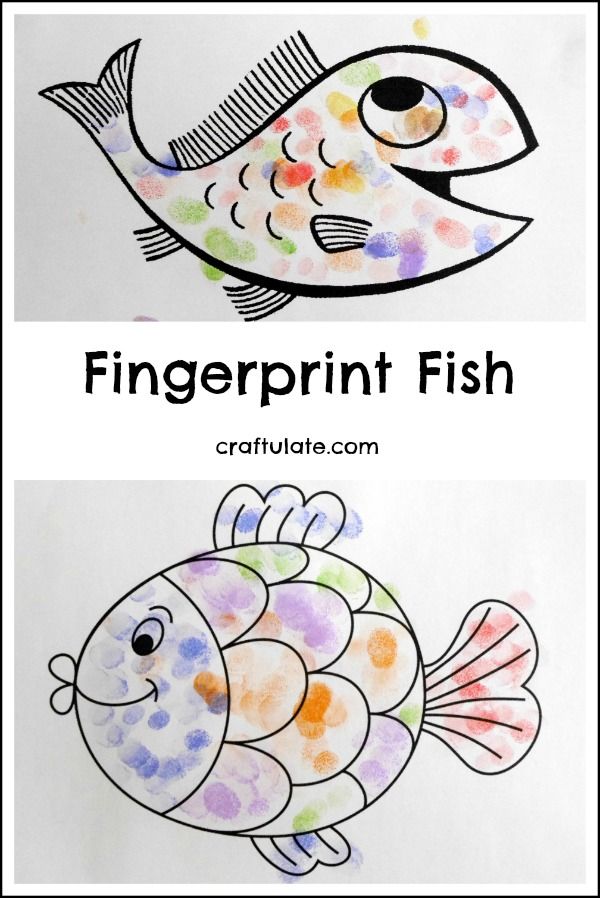 Fingerprint Fish - Craftulate