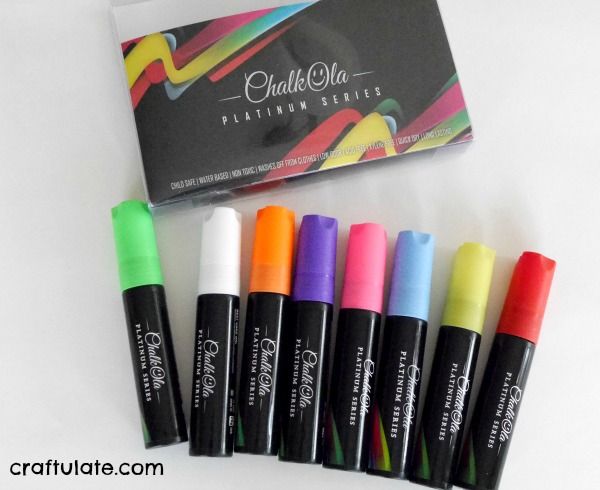 Introducing Chalkola - child-safe washable chalk pens