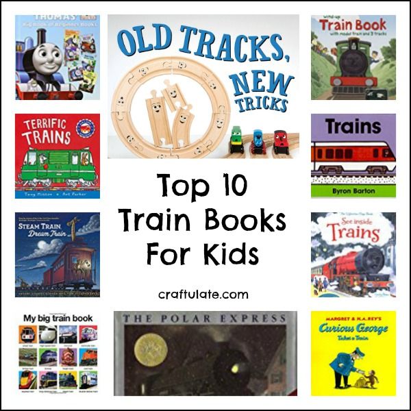 Top 10 Train Books For Kids