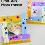 Craft Stick Photo Frames