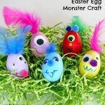 Easter Egg Monster Craft