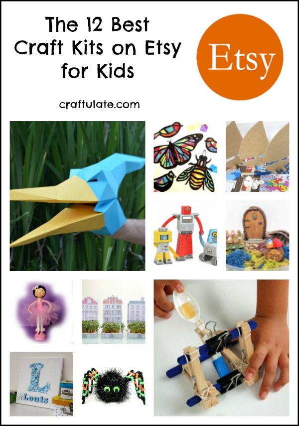 The 12 Best Craft Kits on Etsy for Kids - support independent crafters!