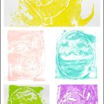 Easter Print Art For Kids
