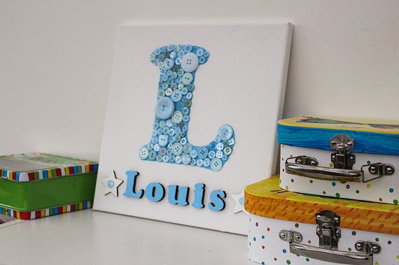 Button Initial Art
