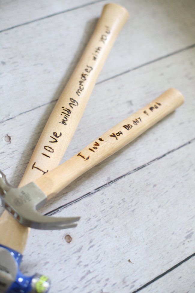 Homemade Fathers Day Gifts for Handy Dads - 8 craft ideas including cards and gift wrap!