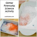 Glitter Fireworks Science Activity